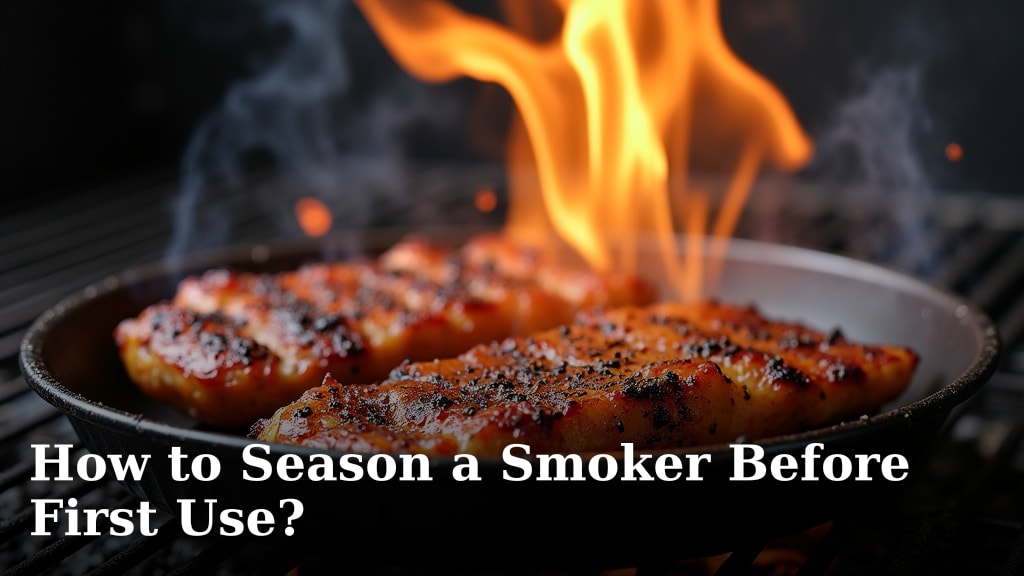How to Season a Smoker Before First Use?