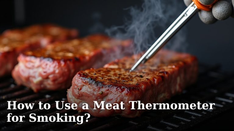 How to Use a Meat Thermometer for Smoking?