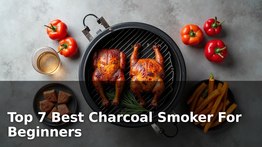 Top 7 Best Charcoal Smoker For Beginners