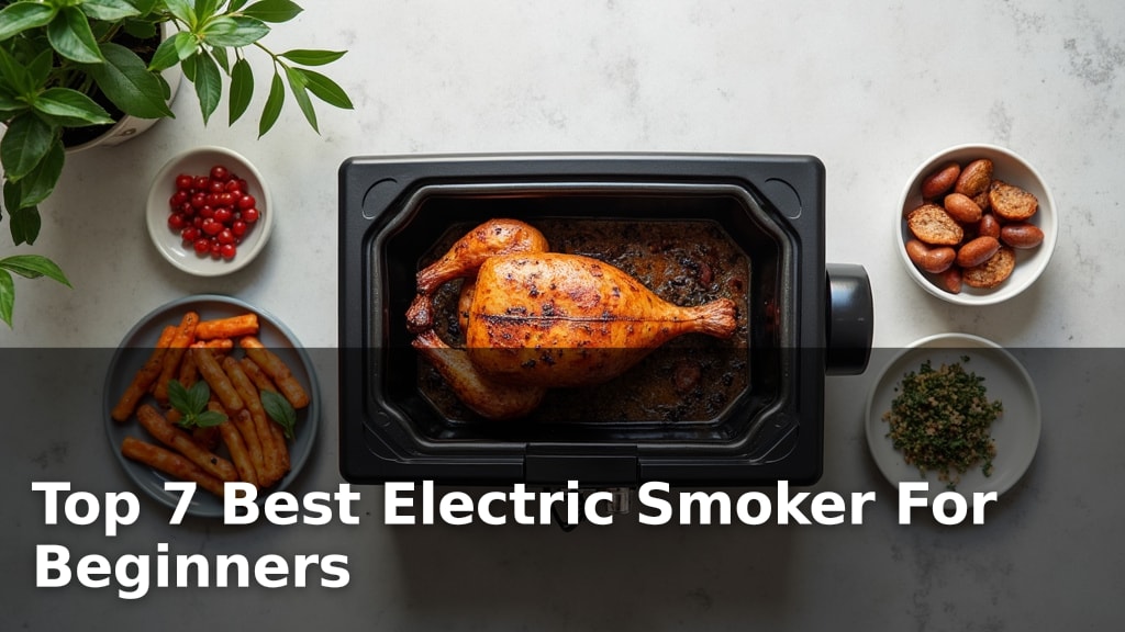 Top 7 Best Electric Smoker For Beginners