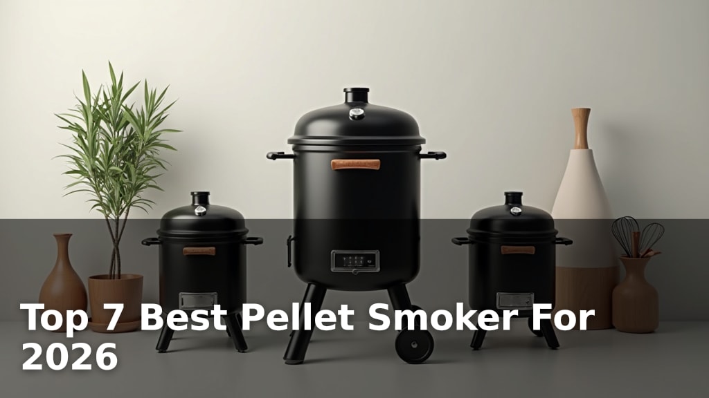 Top 7 Best Pellet Smoker For 2026