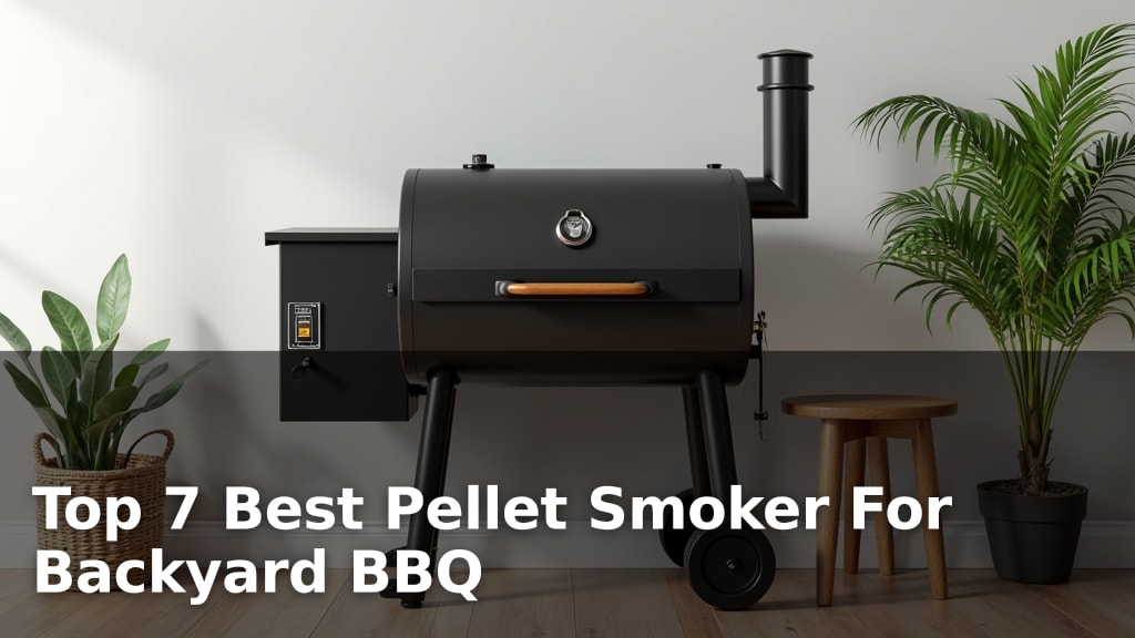 Top 7 Best Pellet Smoker For Backyard BBQ