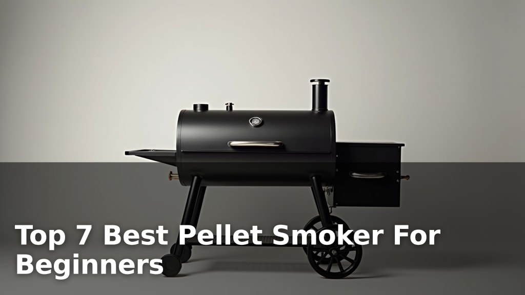 Top 7 Best Pellet Smoker For Beginners