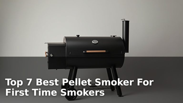 Top 7 Best Pellet Smoker For First Time Smokers