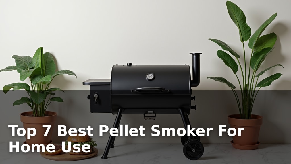 Top 7 Best Pellet Smoker For Home Use