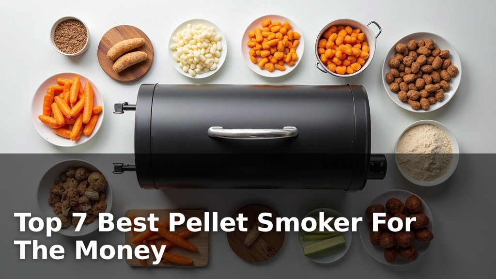 Top 7 Best Pellet Smoker For The Money