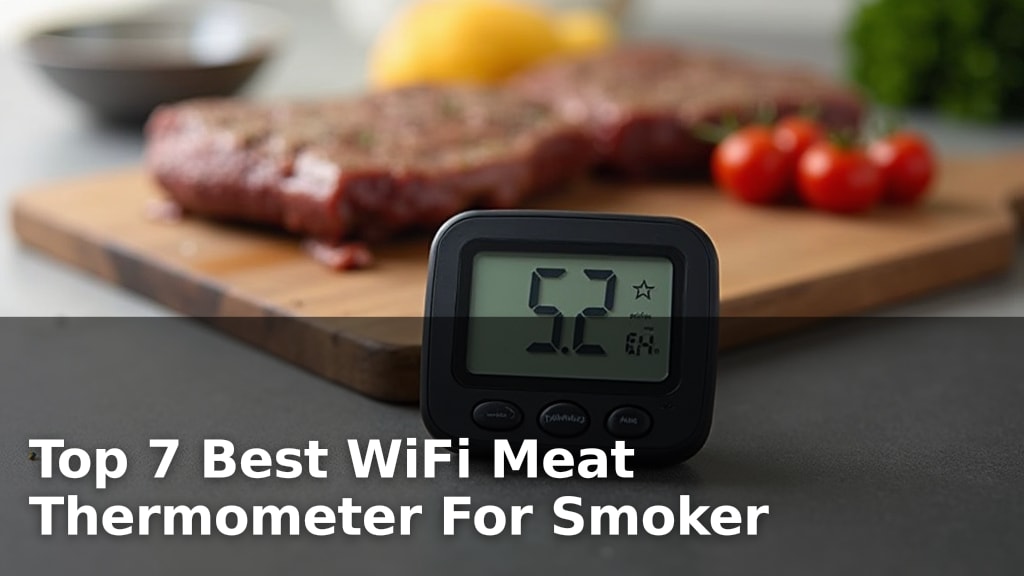 Top 7 Best WiFi Meat Thermometer For Smoker