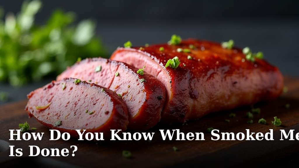How Do You Know When Smoked Meat Is Done?