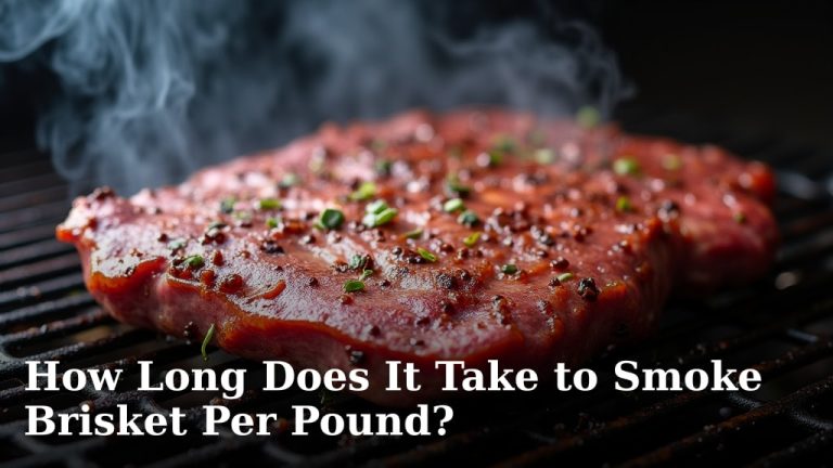 How Long Does It Take to Smoke Brisket Per Pound?