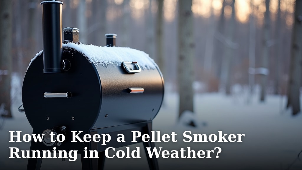 How to Keep a Pellet Smoker Running in Cold Weather?