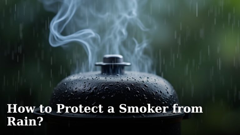 How to Protect a Smoker from Rain?