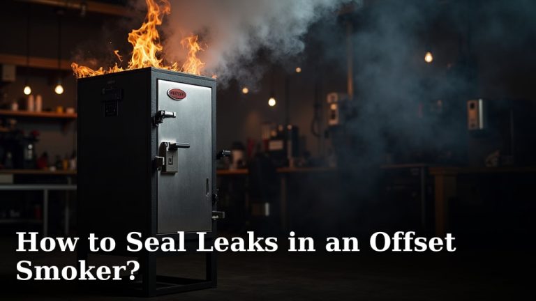 How to Seal Leaks in an Offset Smoker?