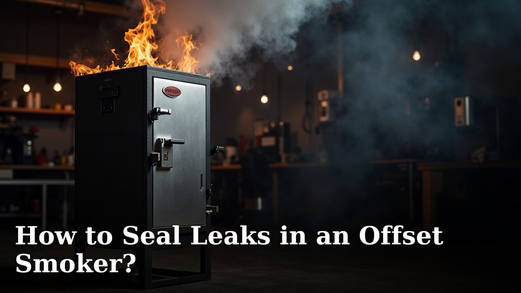 How to Seal Leaks in an Offset Smoker?