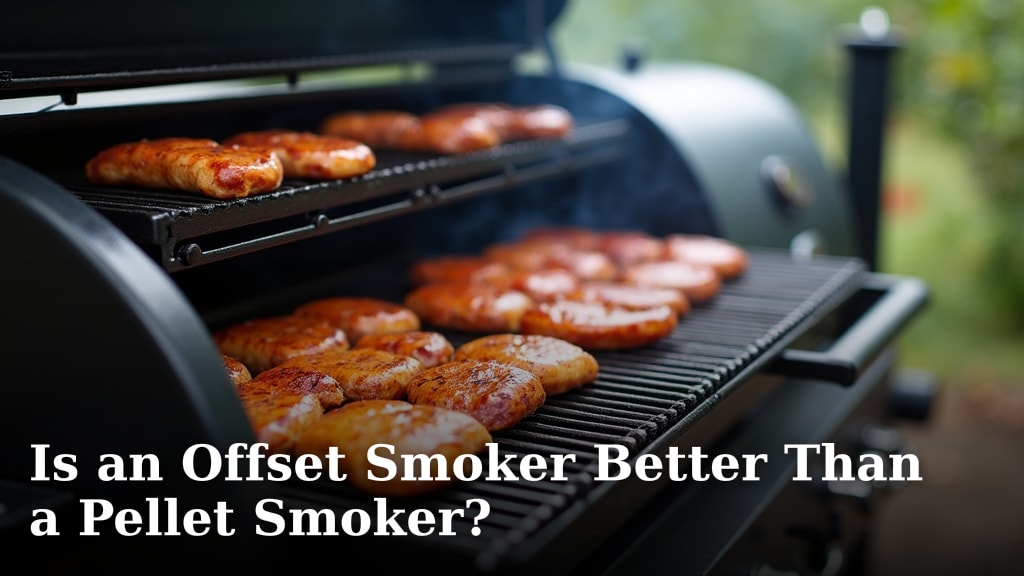Is an Offset Smoker Better Than a Pellet Smoker?