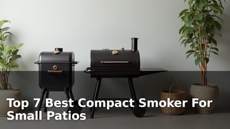 Top 7 Best Compact Smoker For Small Patios