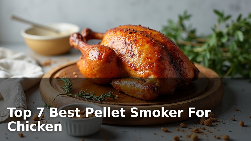 Top 7 Best Pellet Smoker For Chicken