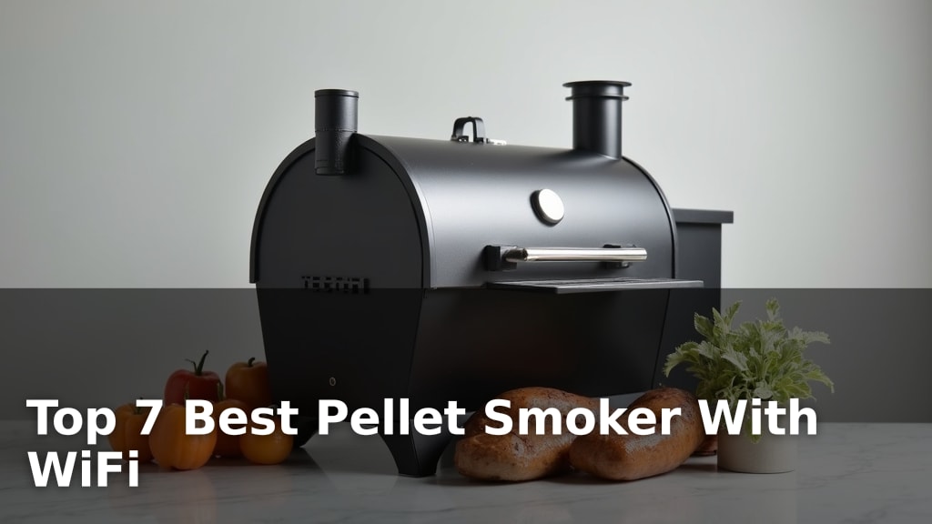 Top 7 Best Pellet Smoker With WiFi