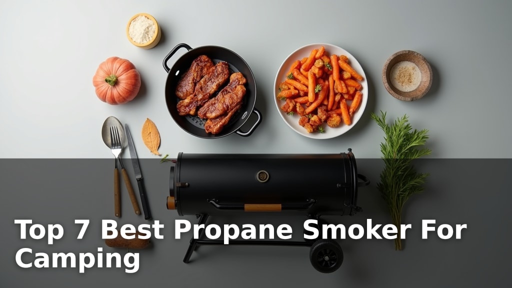 Top 7 Best Propane Smoker For Camping