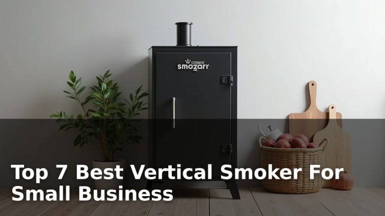 Top 7 Best Vertical Smoker For Small Business
