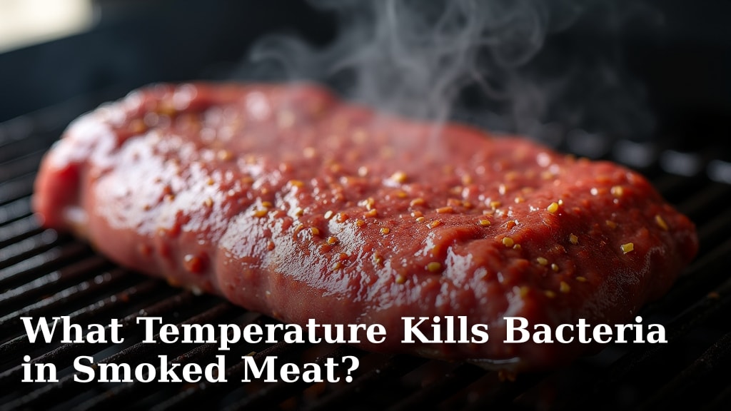 What Temperature Kills Bacteria in Smoked Meat?