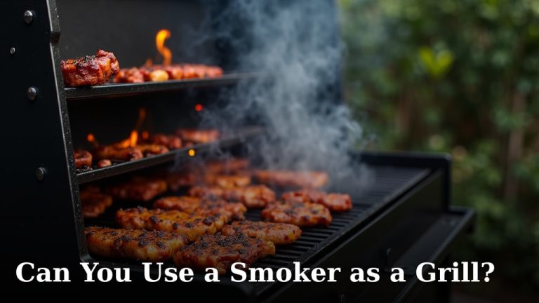 Can You Use a Smoker as a Grill?