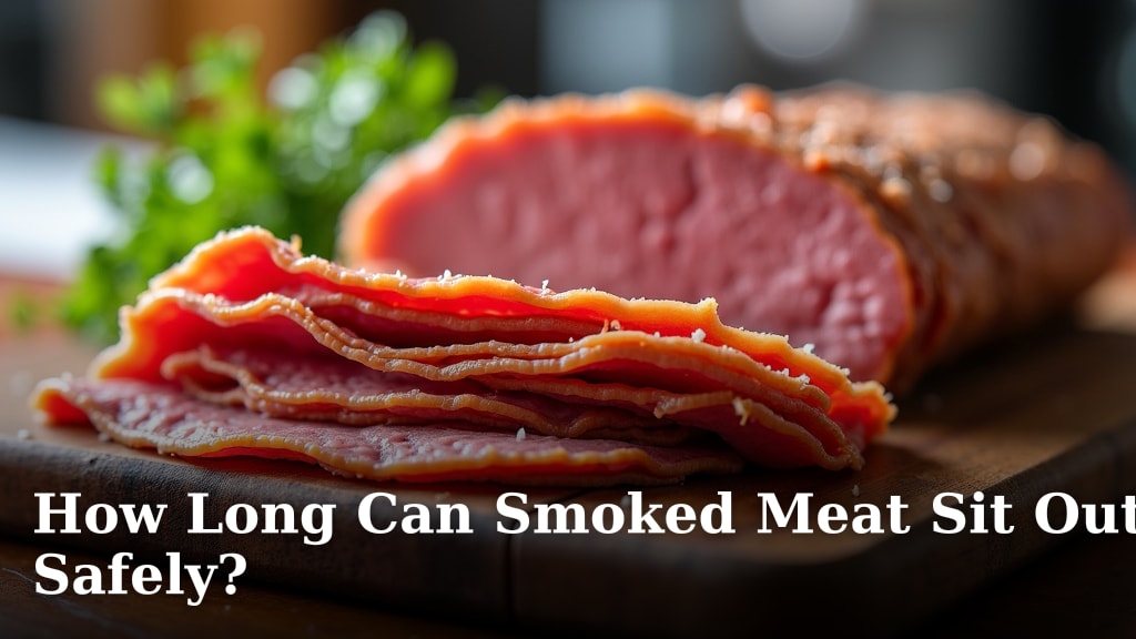How Long Can Smoked Meat Sit Out Safely?