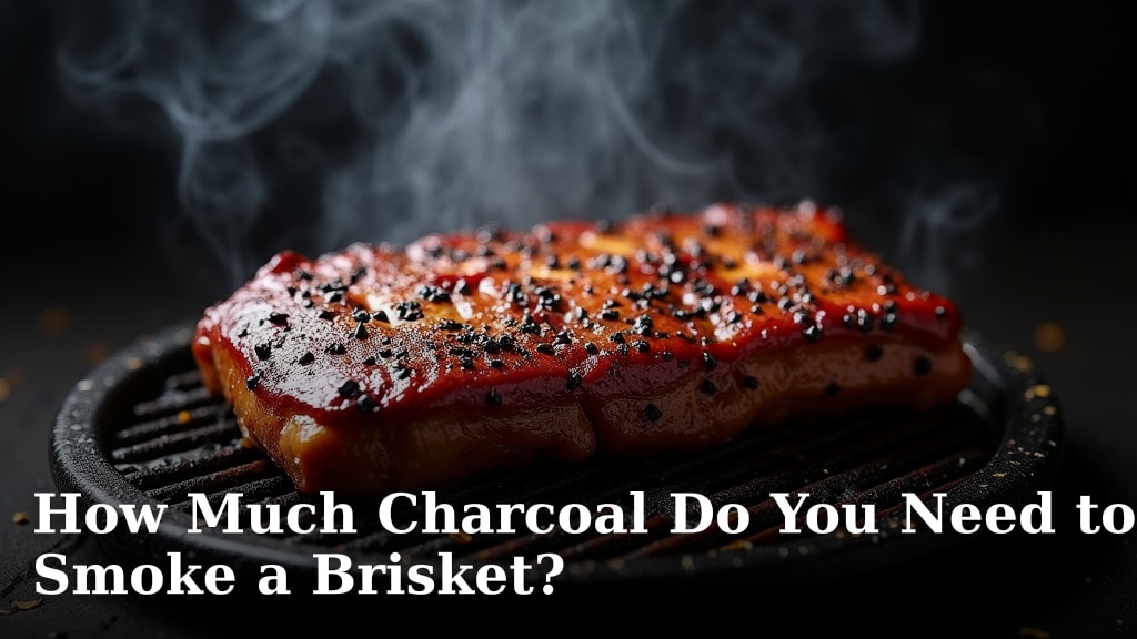 How Much Charcoal Do You Need to Smoke a Brisket?