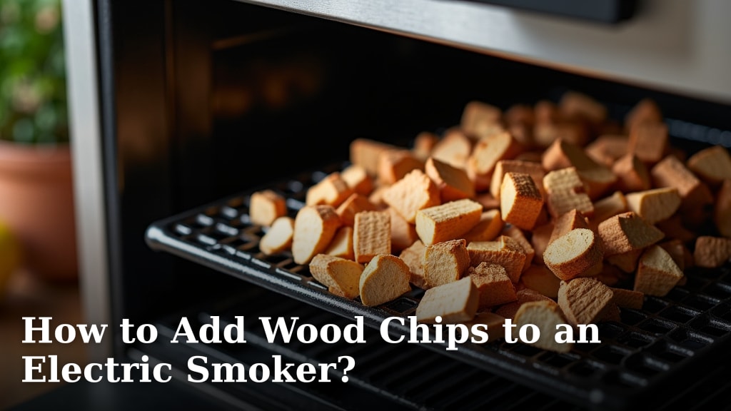 How to Add Wood Chips to an Electric Smoker?