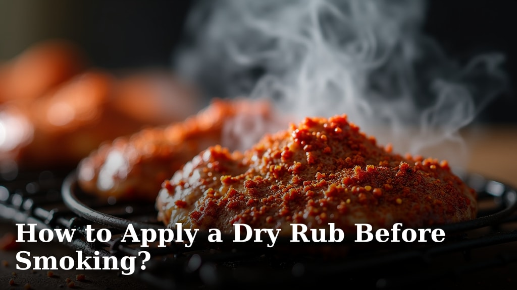 How to Apply a Dry Rub Before Smoking?