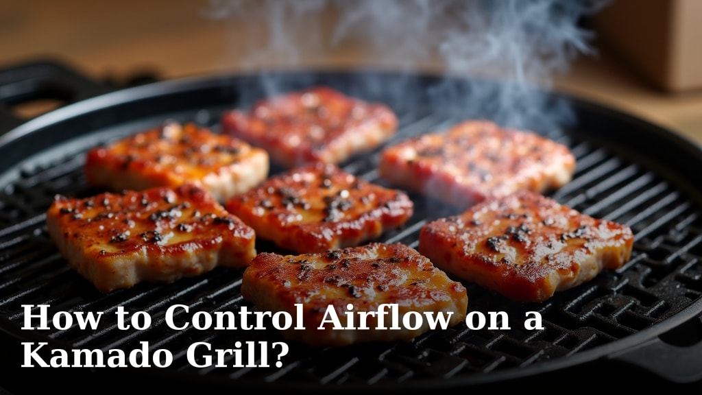 How to Control Airflow on a Kamado Grill?