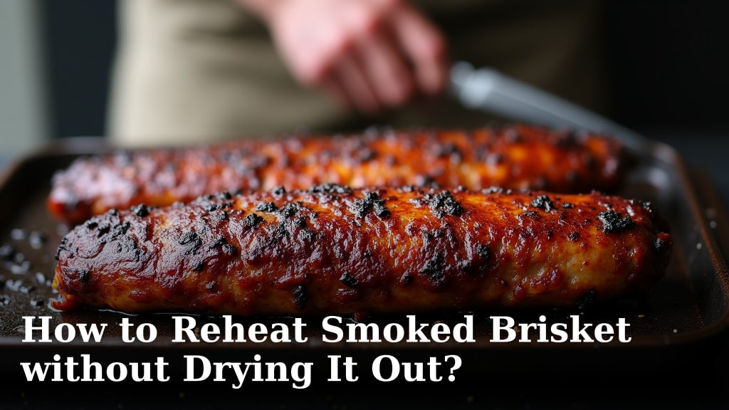 How to Reheat Smoked Brisket without Drying It Out?