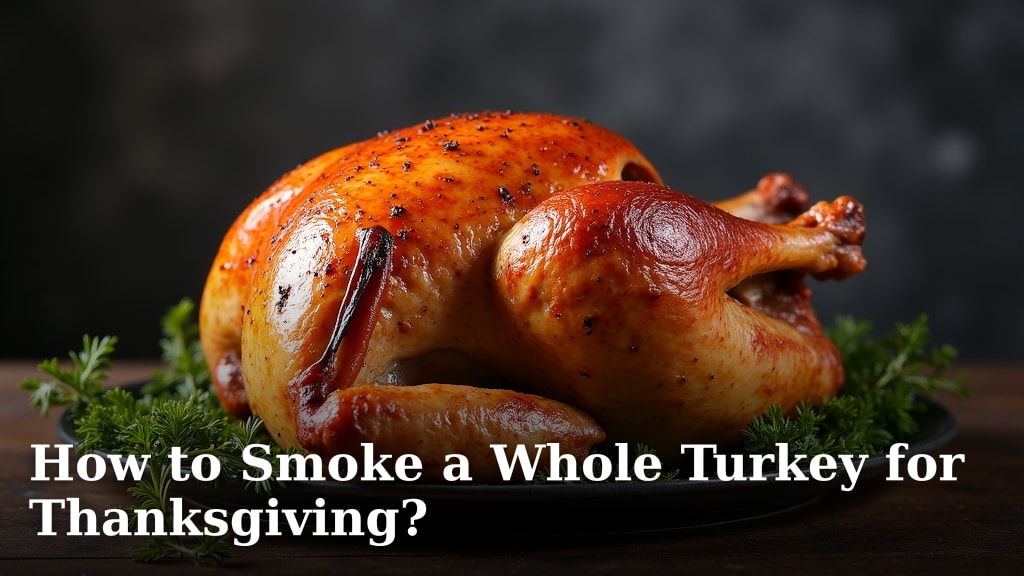 How to Smoke a Whole Turkey for Thanksgiving?