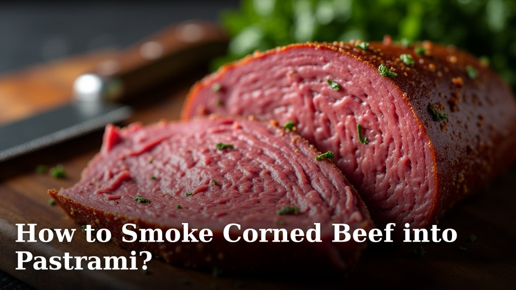 How to Smoke Corned Beef into Pastrami?