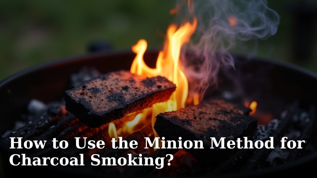 How to Use the Minion Method for Charcoal Smoking?