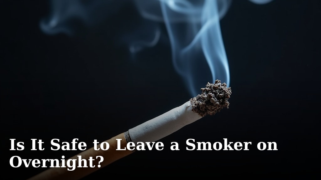 Is It Safe to Leave a Smoker on Overnight?