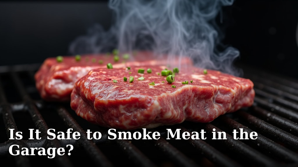 Is It Safe to Smoke Meat in the Garage?
