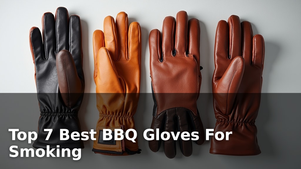 Top 7 Best BBQ Gloves For Smoking