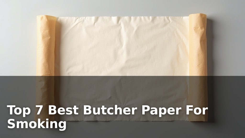 Top 7 Best Butcher Paper For Smoking