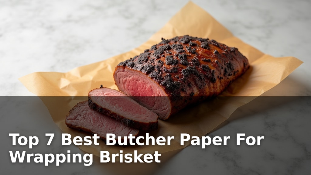 Top 7 Best Butcher Paper For Wrapping Brisket