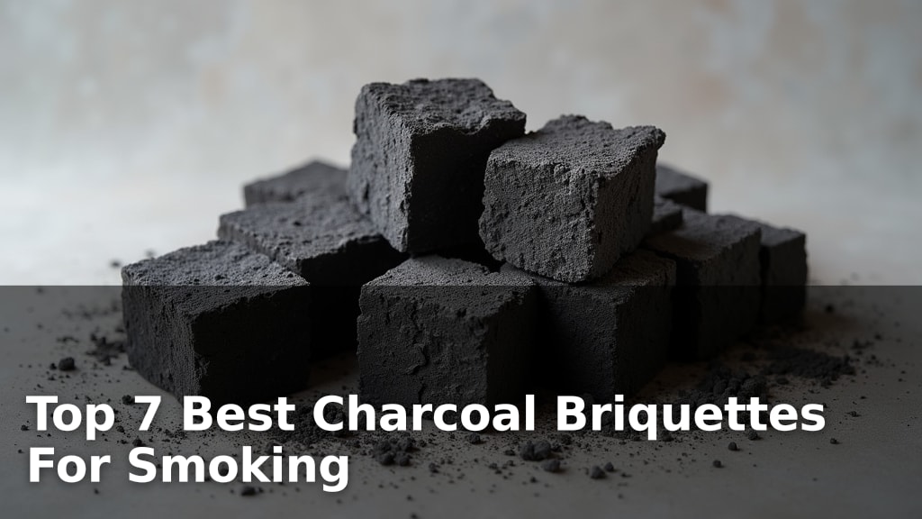 Top 7 Best Charcoal Briquettes For Smoking