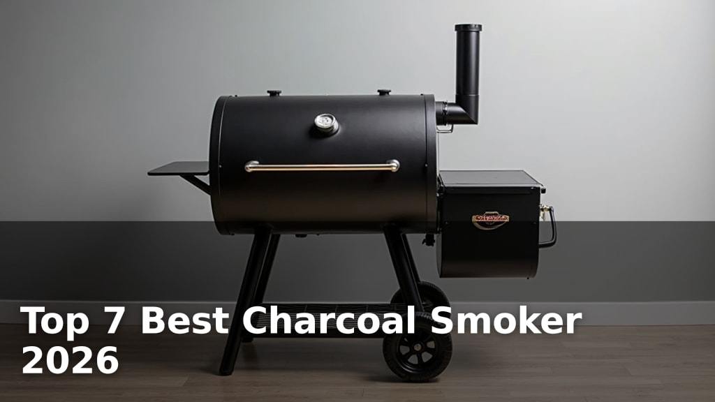 Top 7 Best Charcoal Smoker 2026