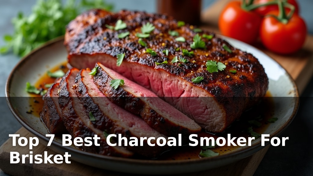 Top 7 Best Charcoal Smoker For Brisket