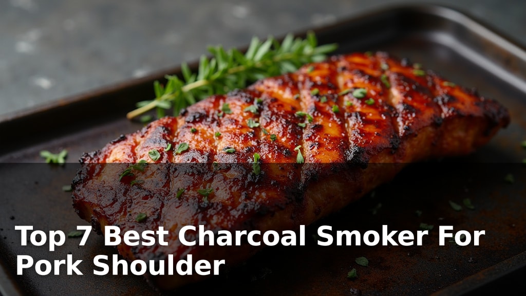 Top 7 Best Charcoal Smoker For Pork Shoulder