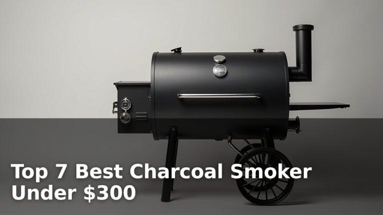 Top 7 Best Charcoal Smoker Under $300