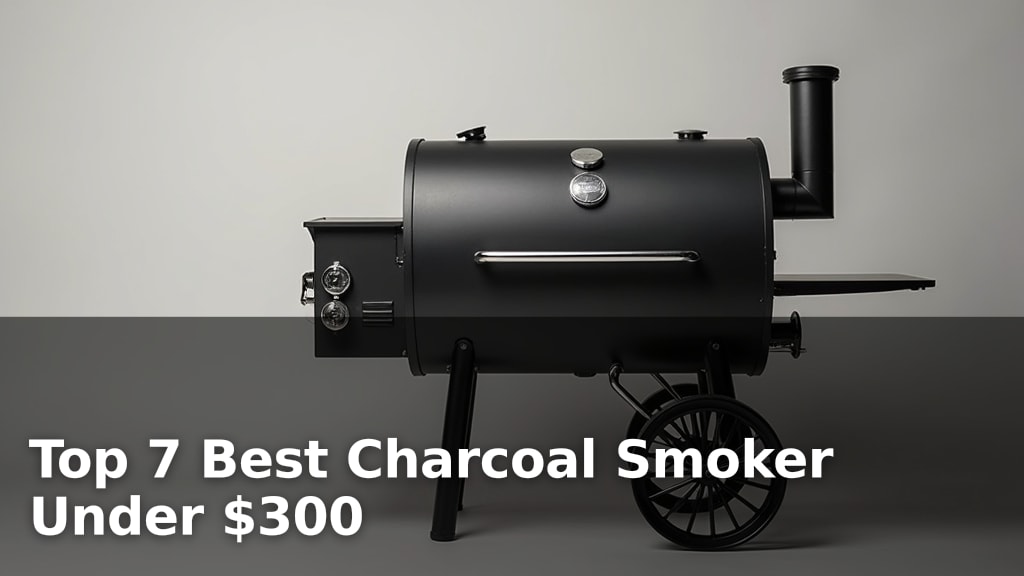 Top 7 Best Charcoal Smoker Under $300