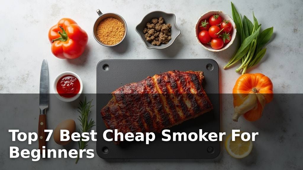 Top 7 Best Cheap Smoker For Beginners