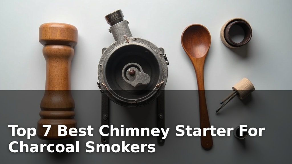 Top 7 Best Chimney Starter For Charcoal Smokers