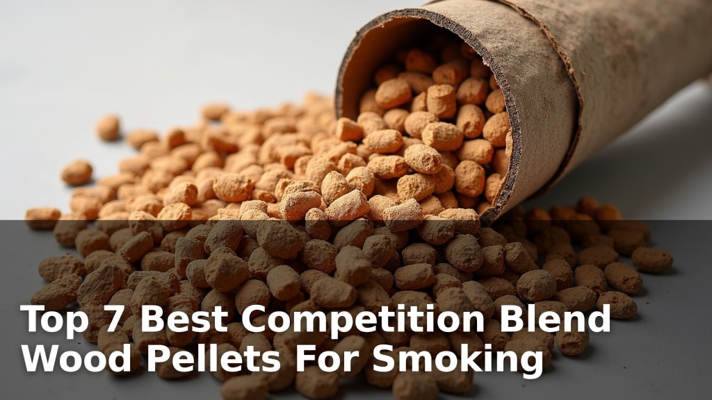 Top 7 Best Competition Blend Wood Pellets For Smoking