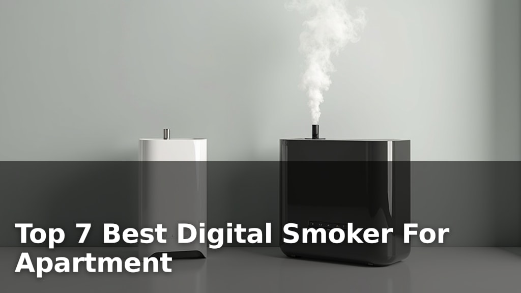 Top 7 Best Digital Smoker For Apartment
