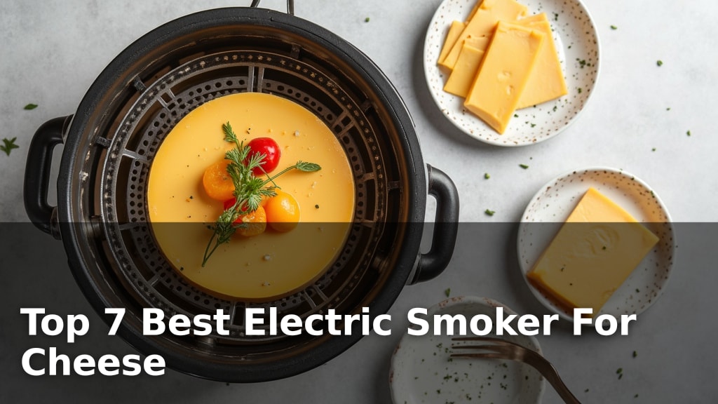 Top 7 Best Electric Smoker For Cheese